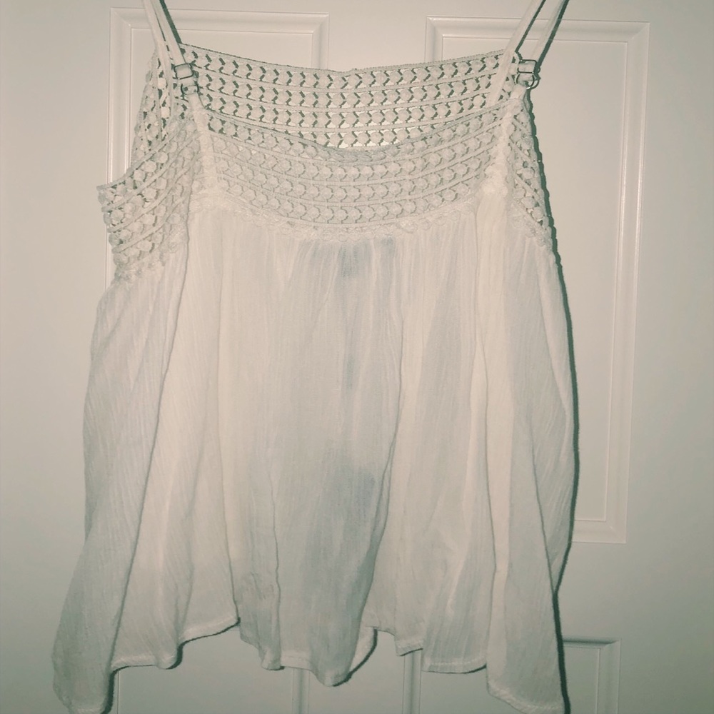 White Bohemian Tank
